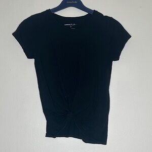 Express Women's Classic Black Knot Tee